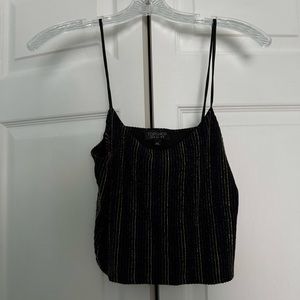 Rainbow Sparkle Striped tank top